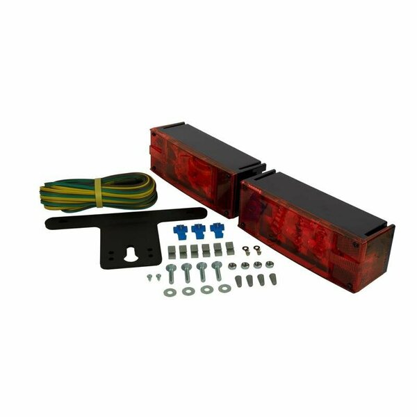Hopkins Amber/Red Rectangular Trailer Light Kit C7280